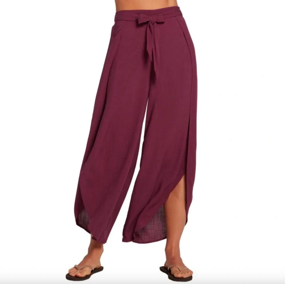NEW Calia Coverup Fly Away Pants Size XXL Pull On Flowy Vacation Resortwear